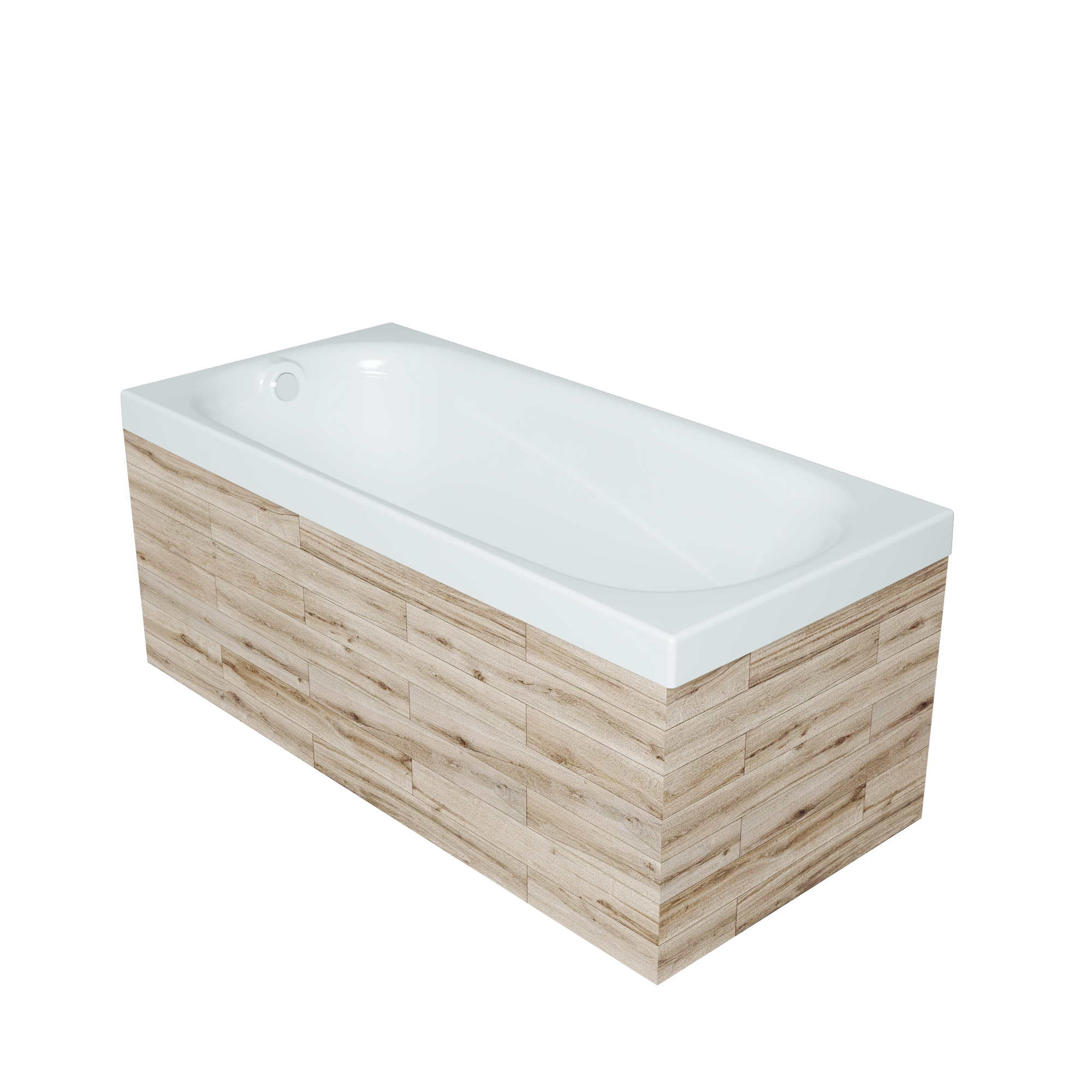 Акриловая ванна 1ACReal Европа 170x70 Щ0000040925, размер 170x70, цвет белый - фото 3