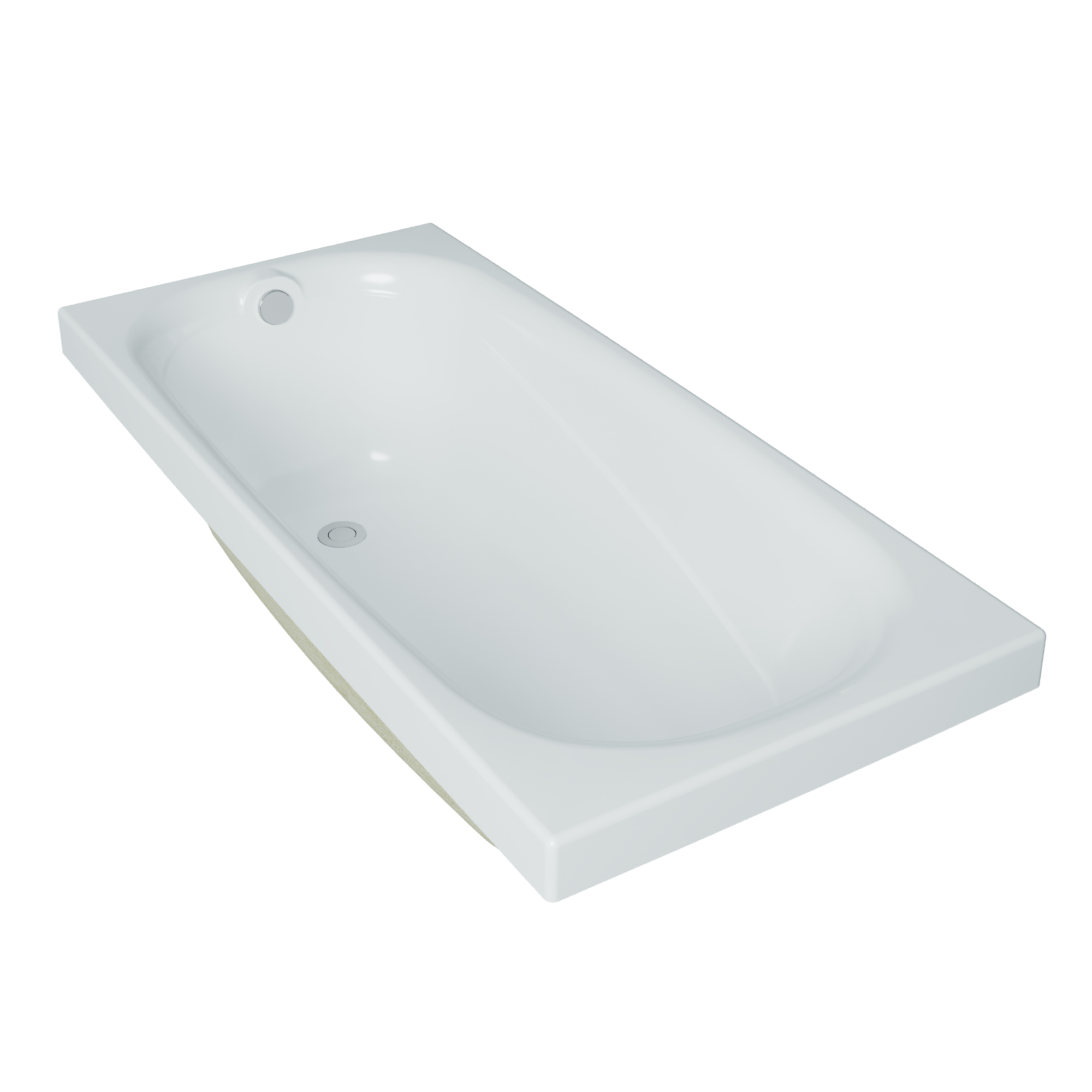 Акриловая ванна 1ACReal Европа 170x70 Щ0000040925, размер 170x70, цвет белый - фото 5