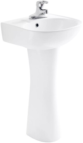 Раковина напольная ARROW 42 см AP306E пьедестал приобретается отдельно, белая