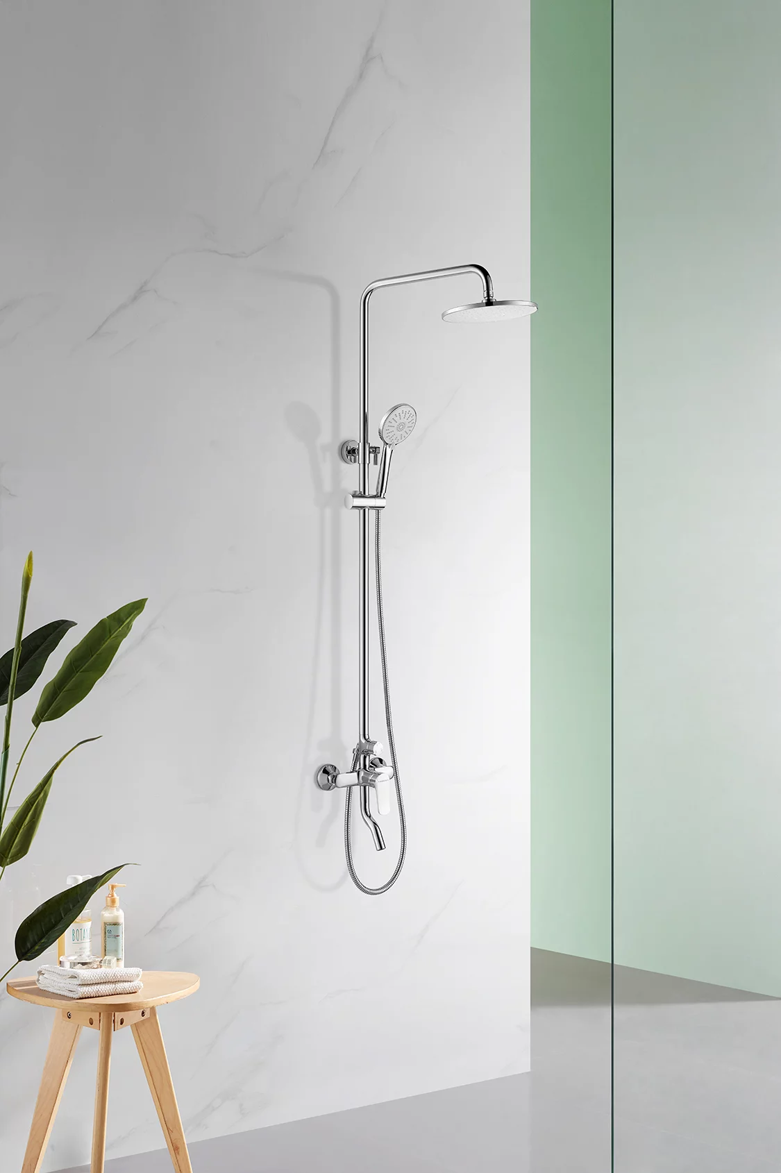 Душевая стойка ARROW AG3309CP с изливом хром 13317₽