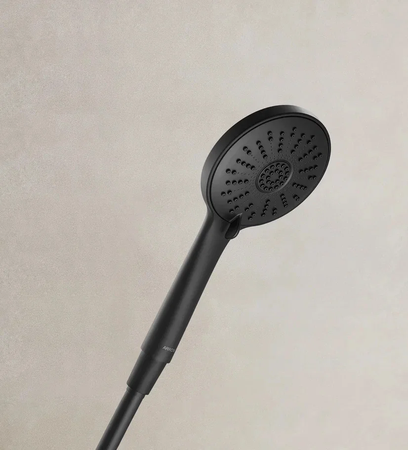 Душевая стойка ARROW AG3317SHMB с термостатом черный матовый 28259₽