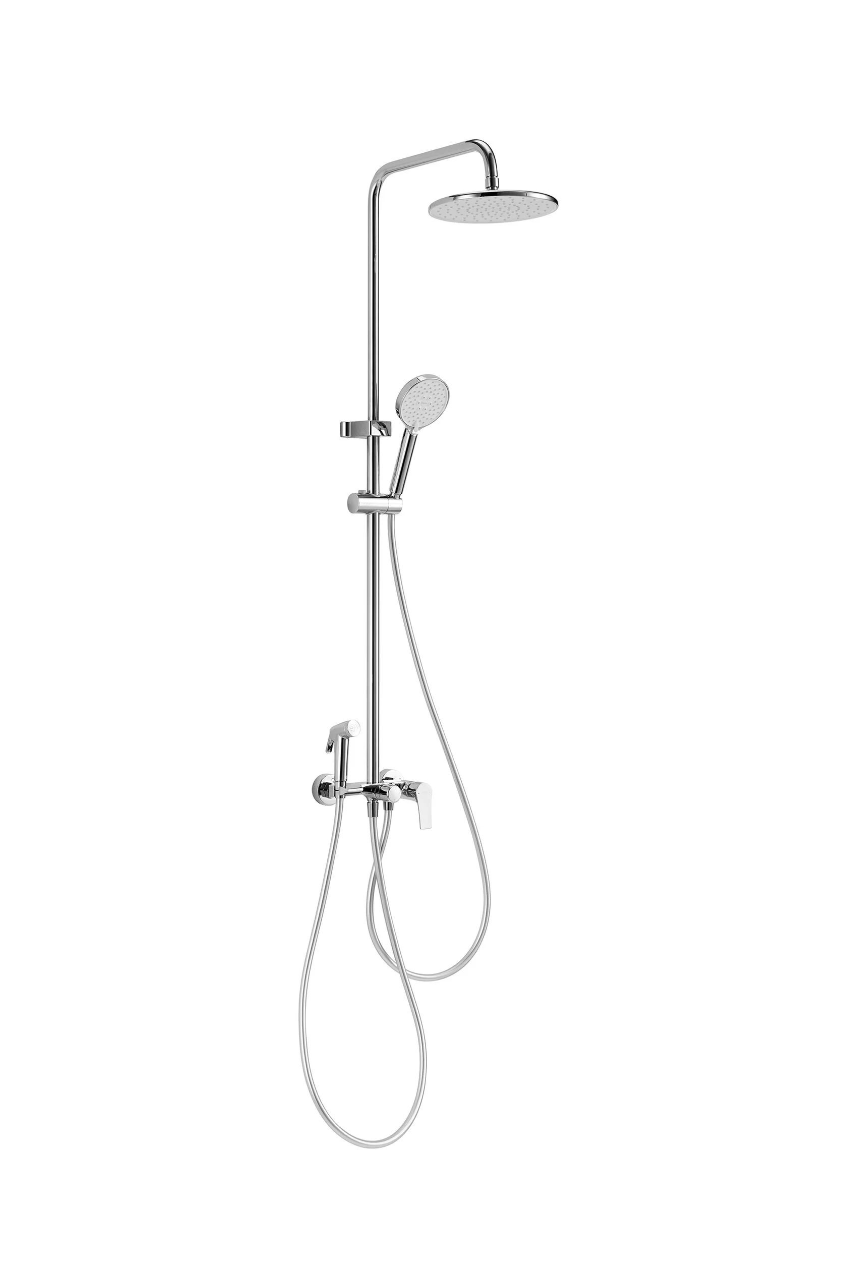Душевая стойка ARROW AG3402CP с гигиенической лейкой хром 22590₽