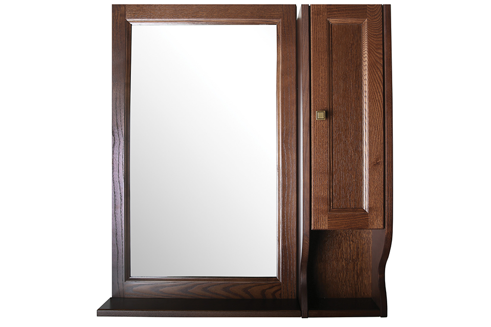 Зеркало ASB-Woodline Гранда 60 антикварный орех, цвет коричневый 11483 - фото 4