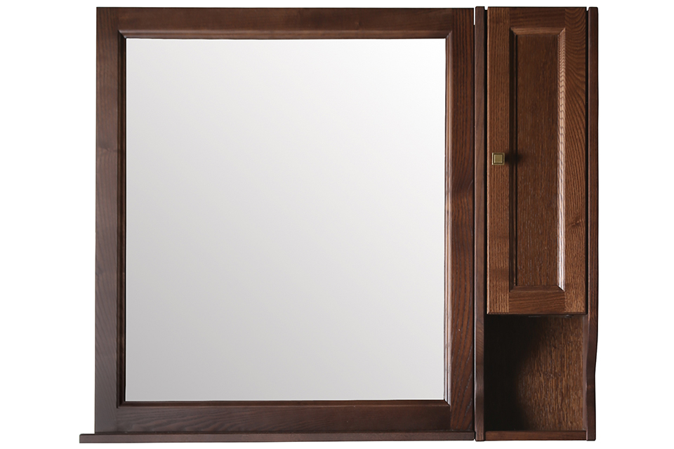 Зеркало ASB-Woodline Гранда 80  Антикварный Орех, цвет коричневый 11481 - фото 3