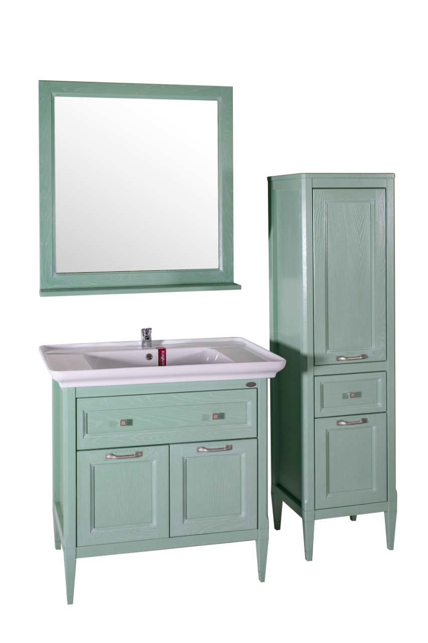 Зеркало ASB-Woodline Гранда 80 салатовое, цвет зеленый 11481 - фото 3