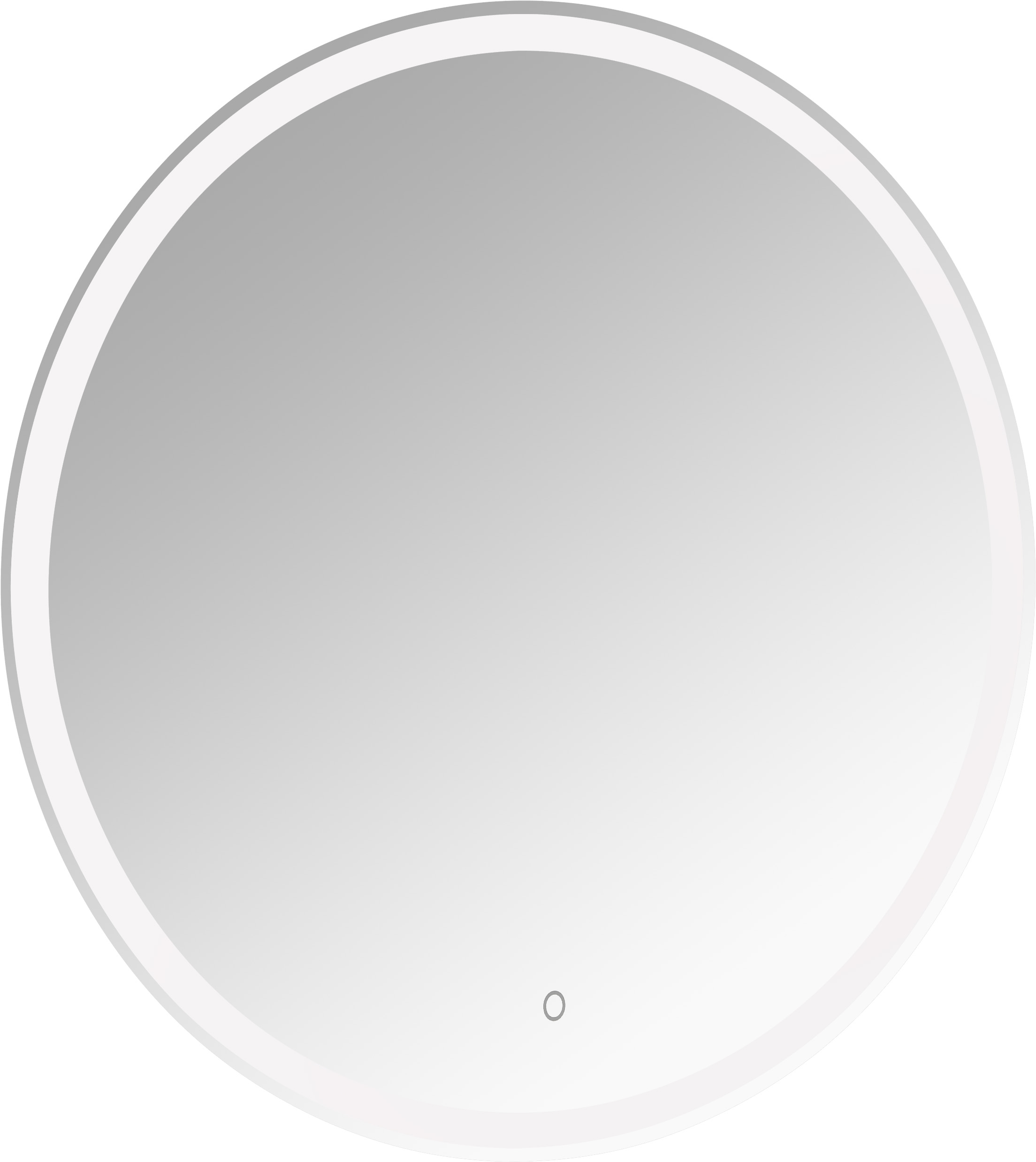 Зеркало ASB-Woodline Риола 85 см 12222 белое, цвет белый - фото 2