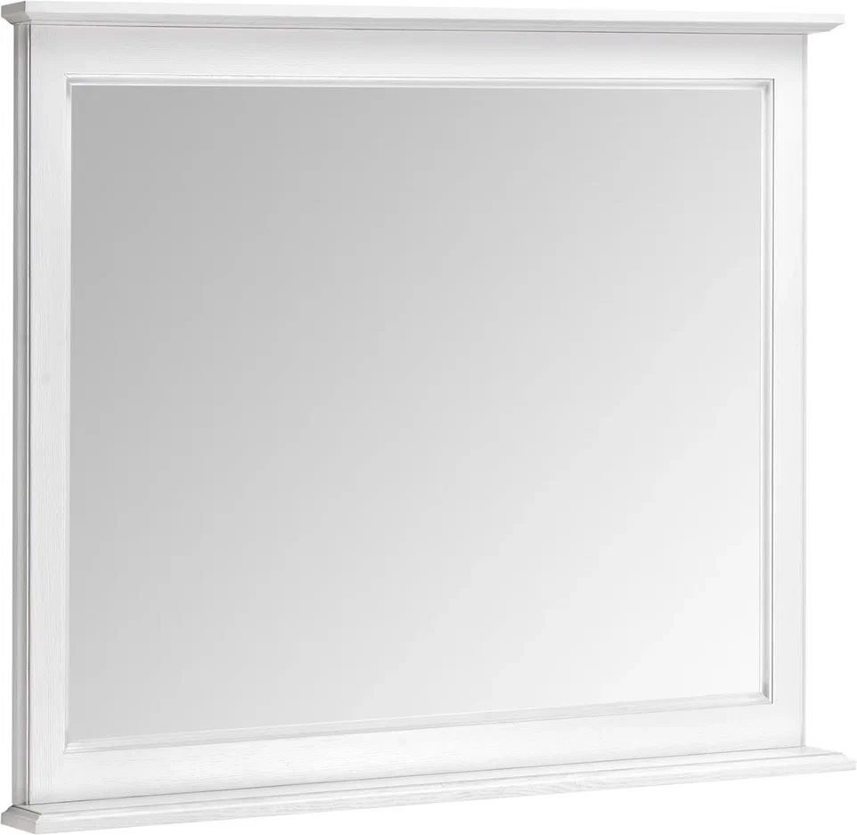 Зеркало ASB-Woodline Венеция 100 см 11941 белое (патина серебро), цвет белый Венеция 100 см 11941 белое (патина серебро) - фото 3