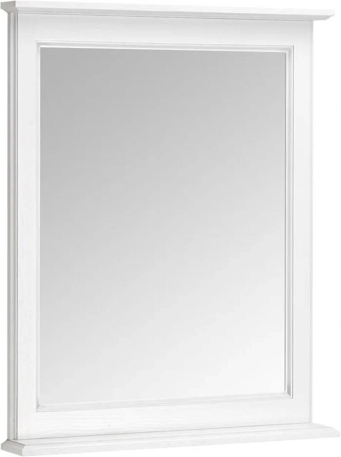 Зеркало ASB-Woodline Венеция 70 см 11940 белое (патина серебро), цвет белый Венеция 70 см 11940 белое (патина серебро) - фото 2