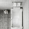 Фото Ванна акриловая Abber 130x70 AB9000 C L с сидением и дверцей, левая, белая 3