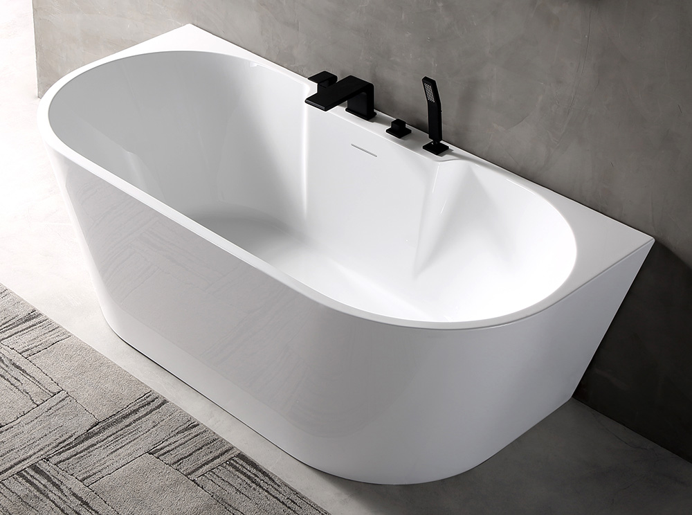 Ванна акриловая Abber 170x80 AB9296-1.7 белая с каркасом в комплекте, размер 170x80, цвет белый - фото 2
