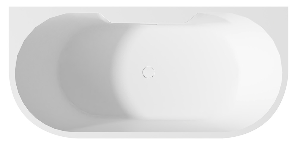 Ванна акриловая Abber 170x80 AB9296-1.7 белая с каркасом в комплекте, размер 170x80, цвет белый - фото 1
