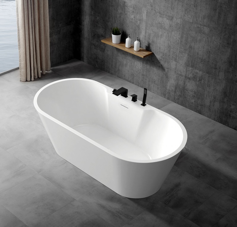Акриловая ванна Abber AB9299-1.6 160x80, размер 160х80, цвет белый - фото 3