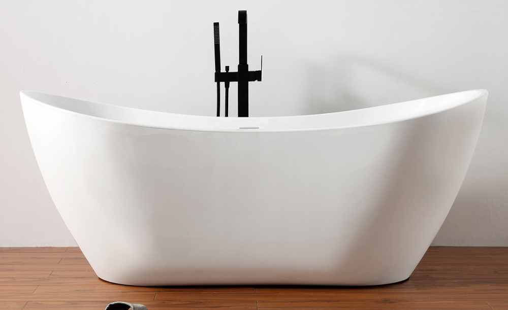 Акриловая ванна Abber AB9322 180х80, размер 180х80, цвет белый - фото 1