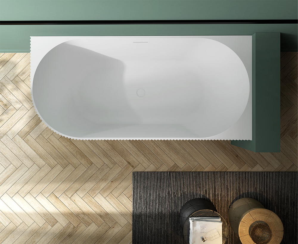 Акриловая ванна Abber AB9329-1.7 R 170x80, размер 170x80, цвет белый - фото 4