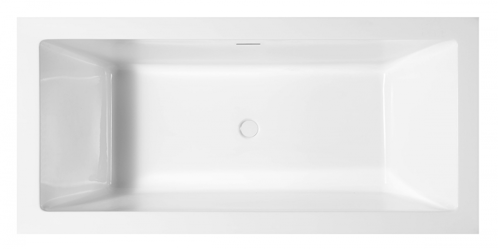 Акриловая ванна Abber AB9339-1.7 170x80, размер 170x80, цвет белый - фото 1