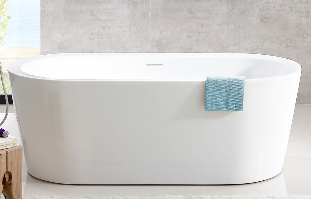 Акриловая ванна Abber AB9345-1.7 170x80, размер 170x80, цвет белый - фото 2
