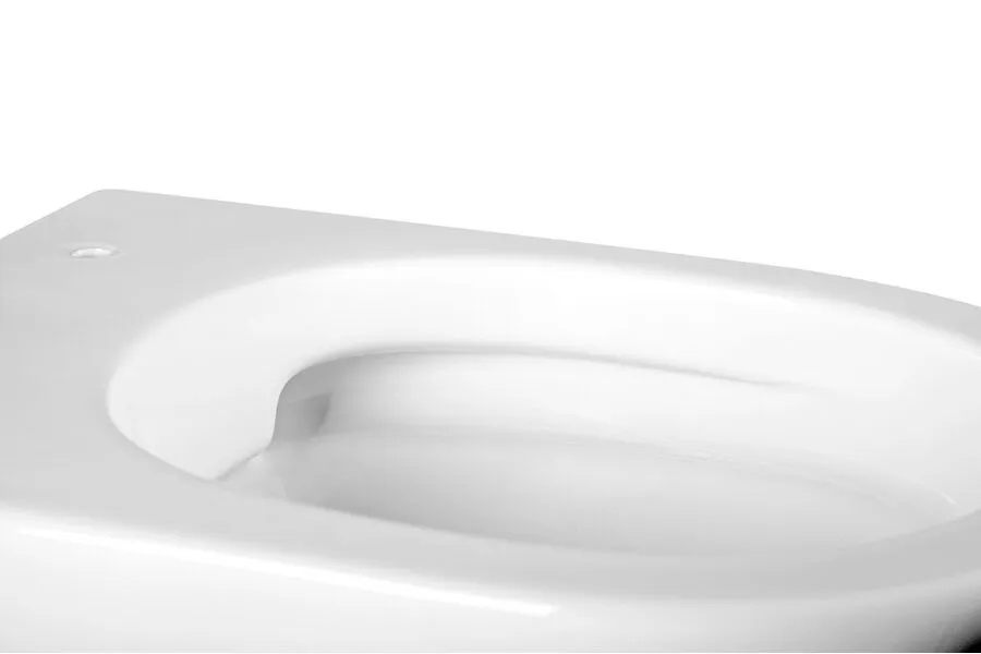 Унитаз подвесной Abber Bequem AC1103 с крышкой микролифт, белый - фото 2