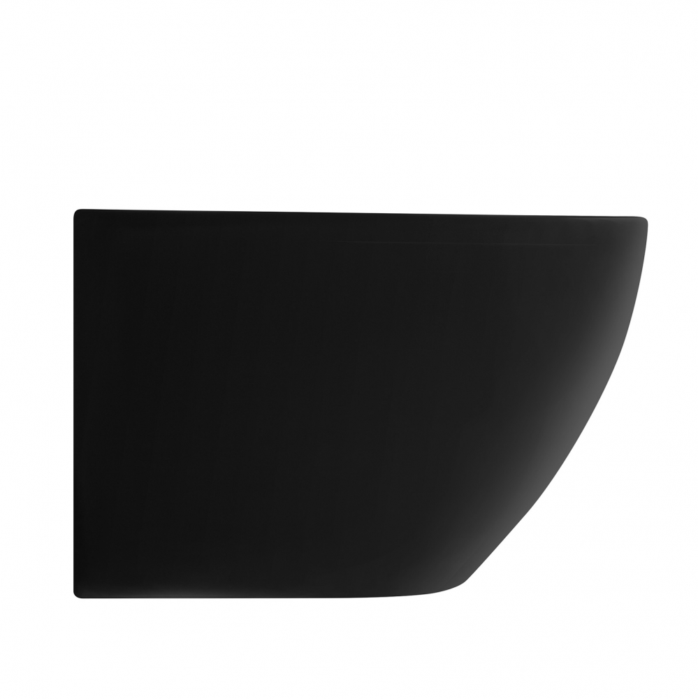 Биде подвесное Abber Bequem AC1150MB черное матовое, цвет черный - фото 2