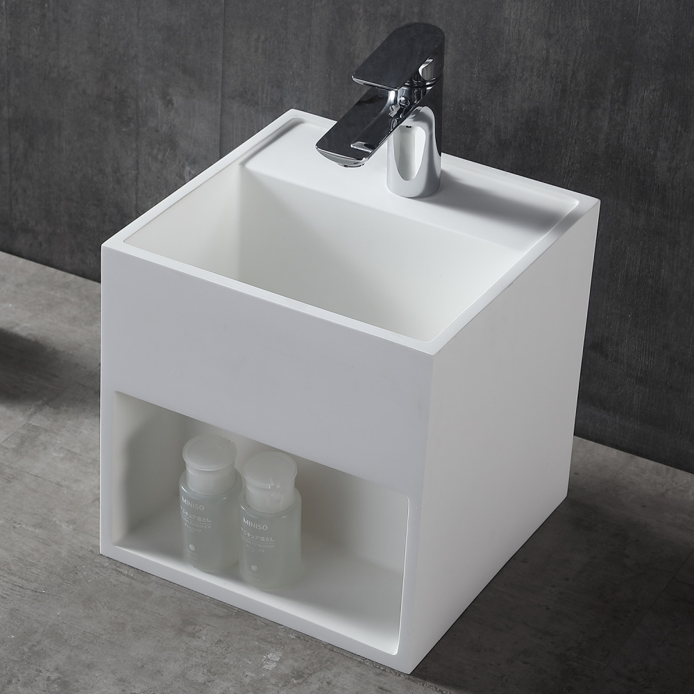 Мебель для ванной комнаты Abber Stein 30 см AS2639 белая, цвет белый - фото 2