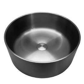 Раковина накладная из нержавеющей стали Abber Wasser Kreis AF2407GM