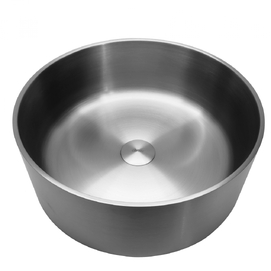 Раковина накладная из нержавеющей стали Abber Wasser Kreis AF2407SP