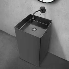 Раковина напольная из нержавеющей стали Abber Wasser Kreis AF2413GM