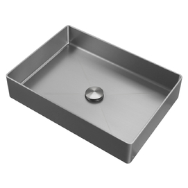 Раковина накладная из нержавеющей стали Abber Wasser Kreis AF2400SP