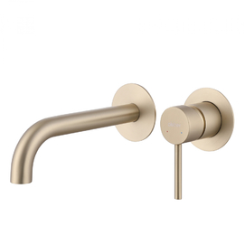 Встраиваемый смеситель для раковины Abber Wasser Kreis AF8112G золото матовое