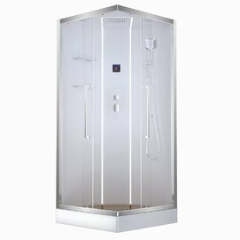 Душевая кабина Acquazzone Quoris 100 с электрикой
