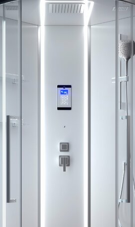 Фото Душевая кабина Acquazzone Alexandra 90S с паром