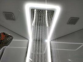 Фото Душевая кабина Acquazzone Alexandra 90S с паром