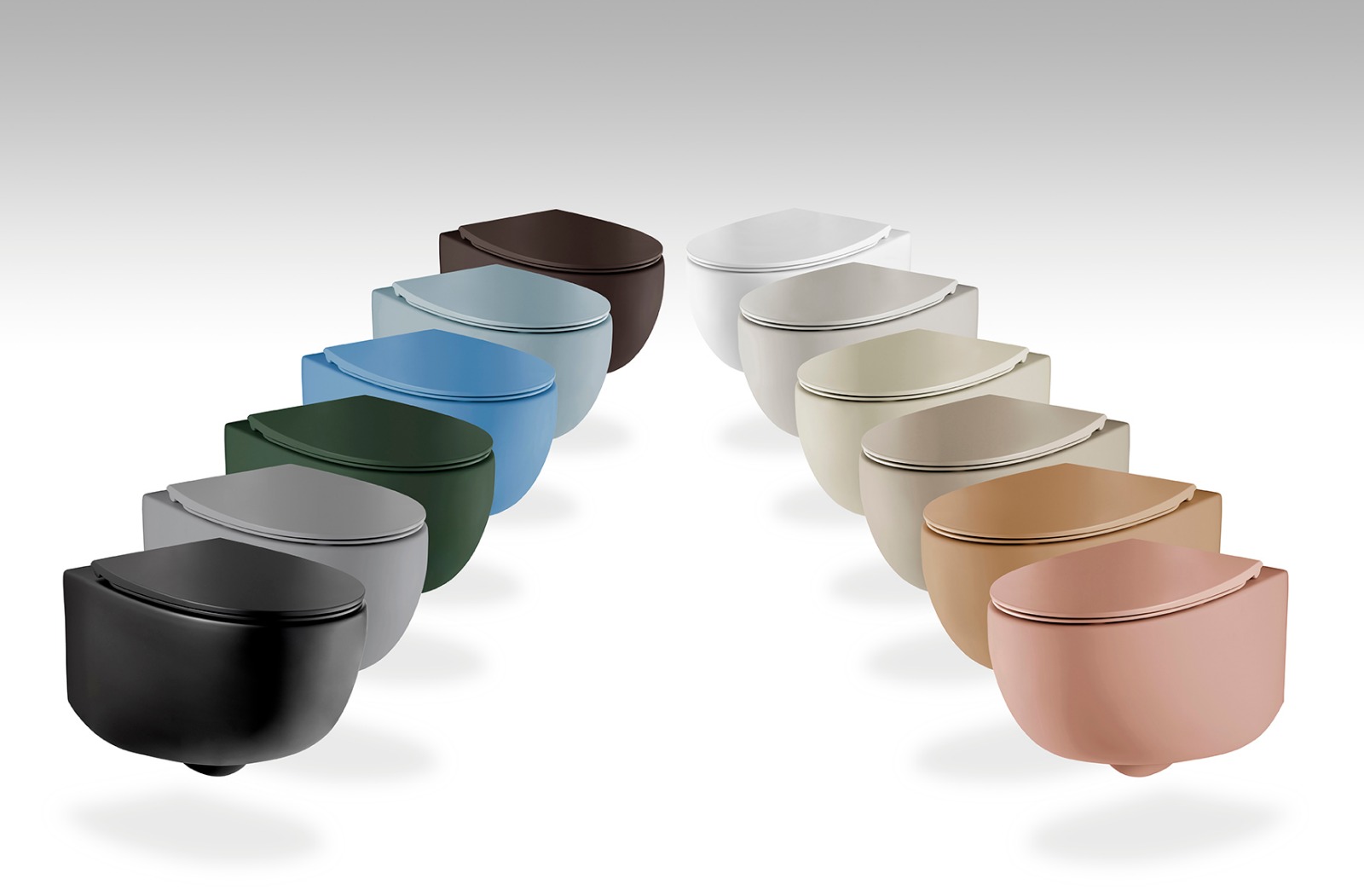 Унитаз подвесной AeT Dot 20 S555T0R0V6140 голубой матовый без сиденья 71475₽