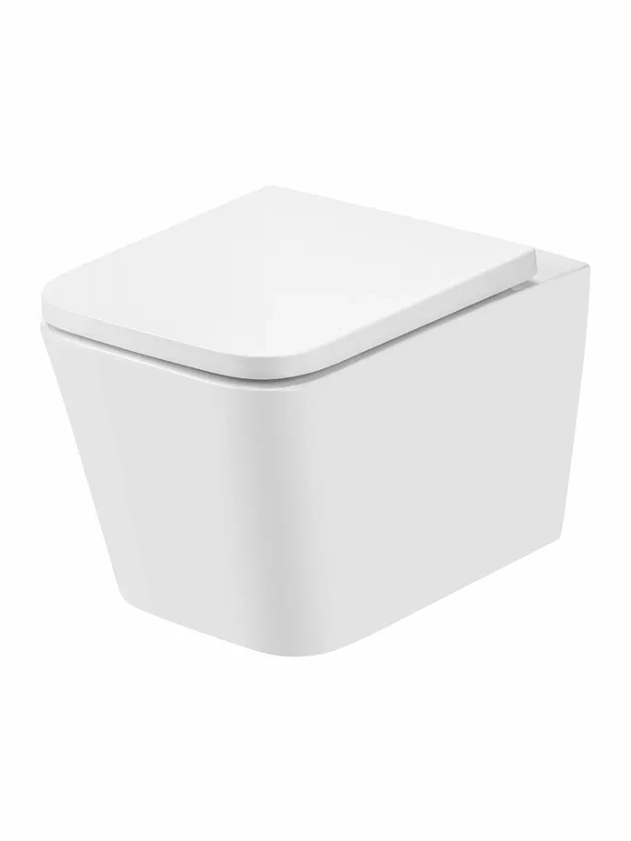 Комплект унитаз подвесной Agger ATI08100APB188 с микролифтом инсталляция кнопка белая 38970₽