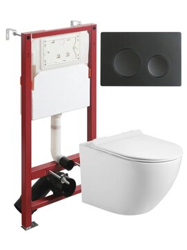 Комплект унитаз подвесной Agger  ATI09150+APB144