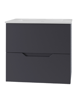 Тумба с раковиной Agger  SWE600ETGR-3610W