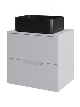 Тумба с раковиной Agger  SWE600ETWH-ST-2460B