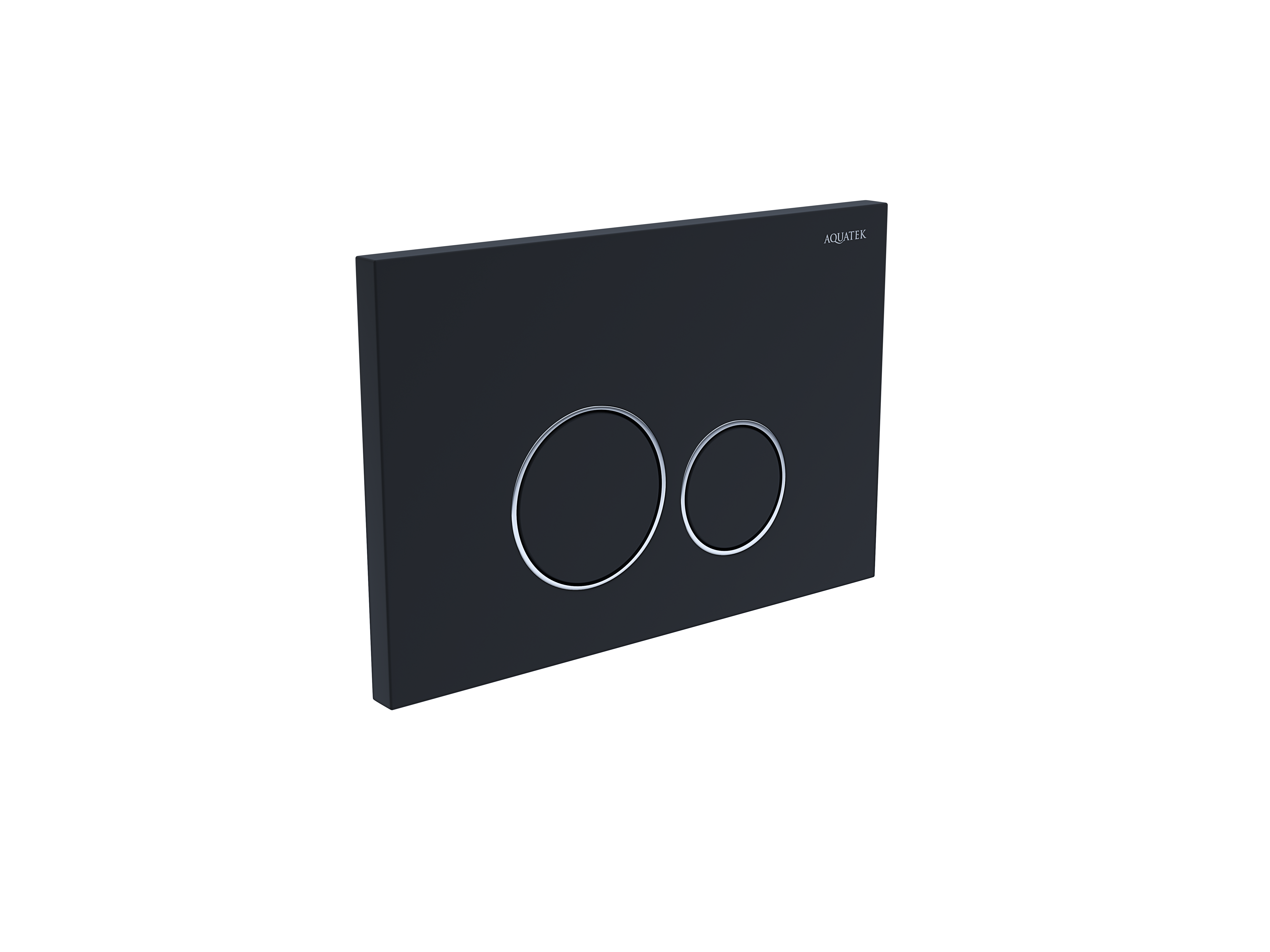 Кнопка для инсталляции Aquatek KDI-0000020, цвет черный матовый - фото 2