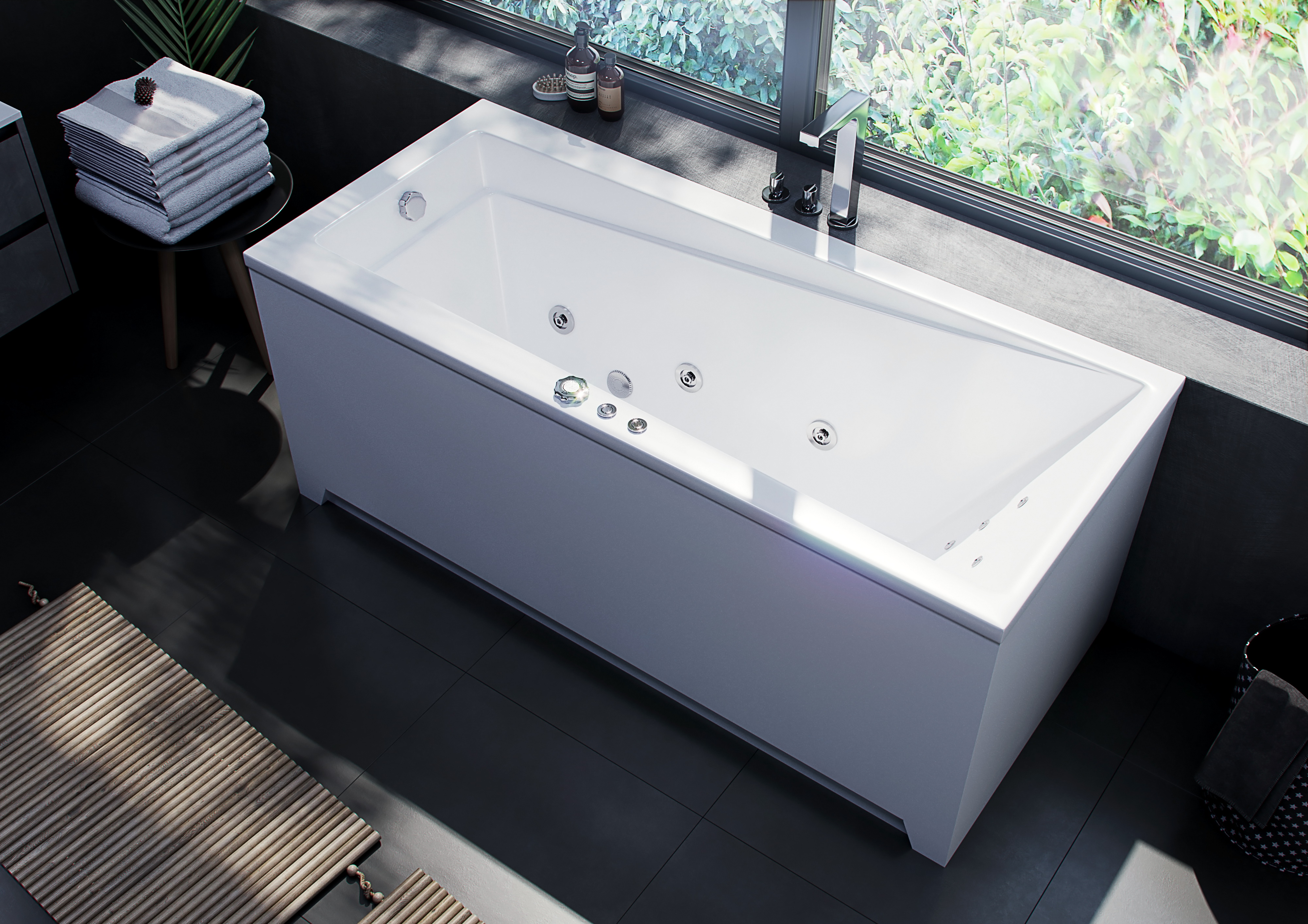 Акриловая ванна Aquatek Либра 150x70 LIB150-0000037 без гидромассажа, белая, размер 150x70, цвет белый - фото 7