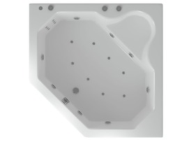 Фото Акриловая ванна Aquatek Лира 150x150 LIR150-0000011 белая