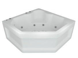 Фото Акриловая ванна Aquatek Лира 150x150 LIR150-0000011 белая
