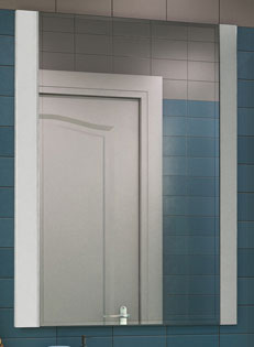 Зеркало Акватон Ария 65 белое, цвет белый 1A133702AA010 - фото 2