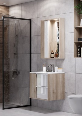 Тумба с раковиной Aquaton Бостон 1A2400K1BN010