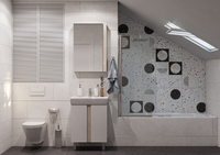 Мебель для ванной Акватон Кантри 56 см, подвесная, белая