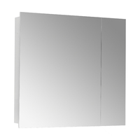 Зеркальный шкаф Акватон Лондри 77 см 1A267202LH010 белый