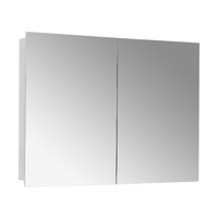 Зеркальный шкаф Акватон Лондри 97 см 1A267302LH010 белый