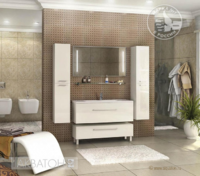 Мебель для ванной Акватон Мадрид 120 М белый
