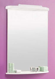 Зеркало с подсветкой Акватон Минима 65, цвет белый 1A000502MN010 - фото 2