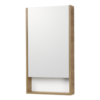 Зеркальный шкаф Акватон Сканди 1A252002SDZ90 45 см, белый