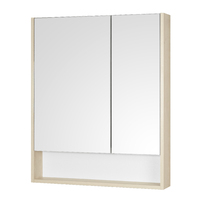 Зеркальный шкаф Акватон Сканди 1A252202SDB20 70 см, белый