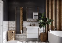 Мебель для ванной Акватон Сканди 68 см, подвесная, белая
